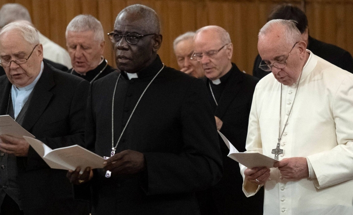 Papa Francisco negou pedido de renúncia do Cardeal Robert Sarah
